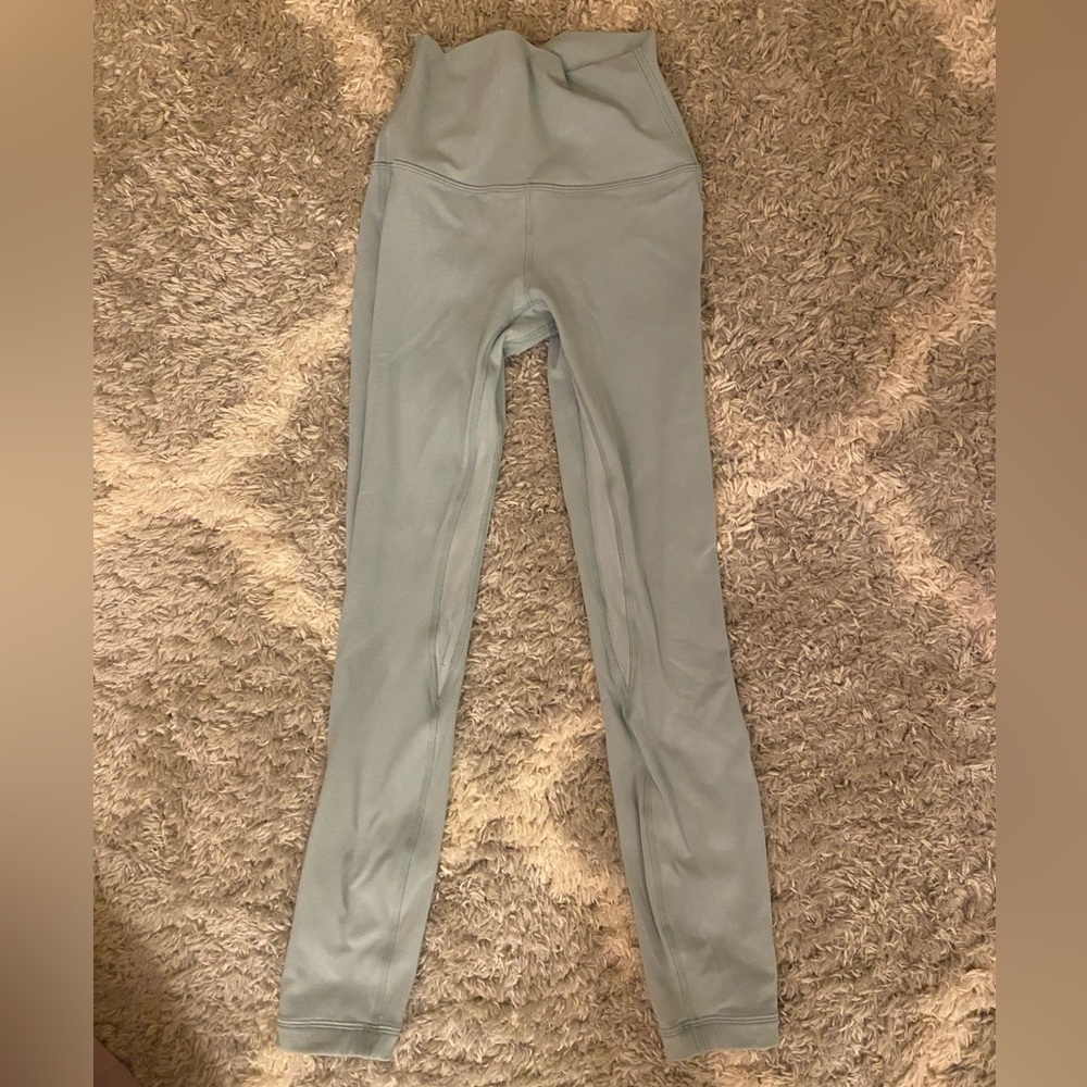 LULULEMON ALIGN MINT GREEN LEGGINGS 25”